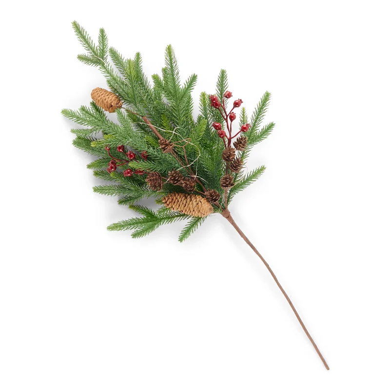 Holiday LED Branch, 12-in x 6-in x 31-in.