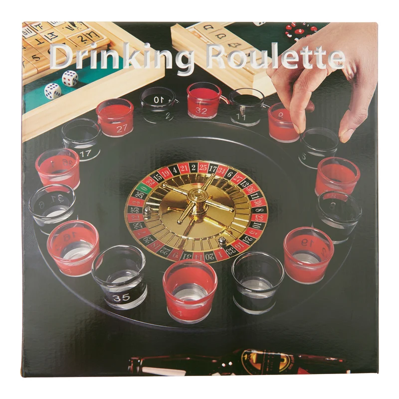 Roulette Shot Glass Game Set