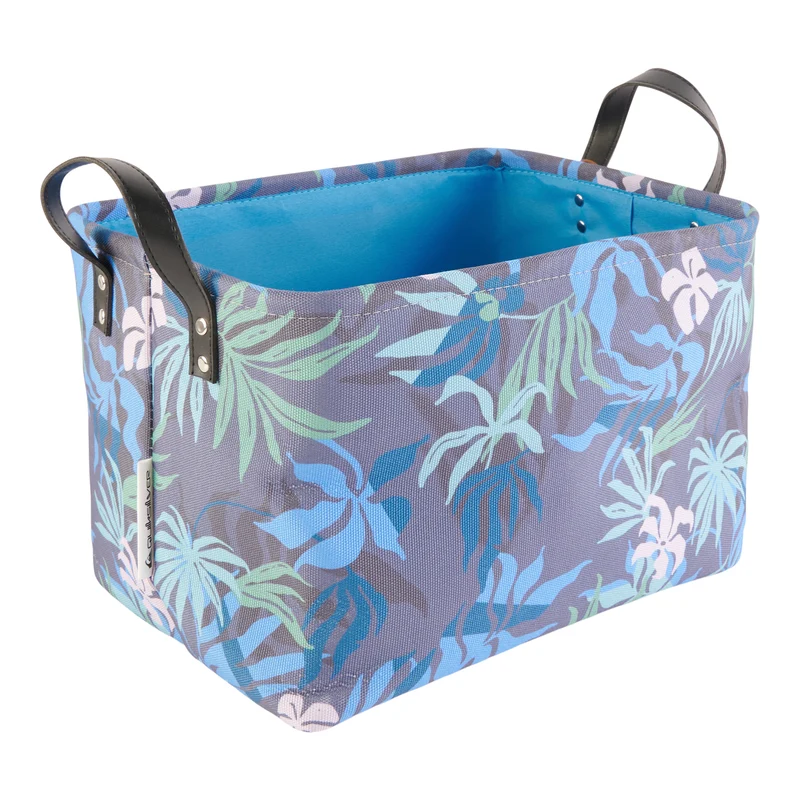 Roxy Floral Tote, 14-in x 10-in x 9-in.