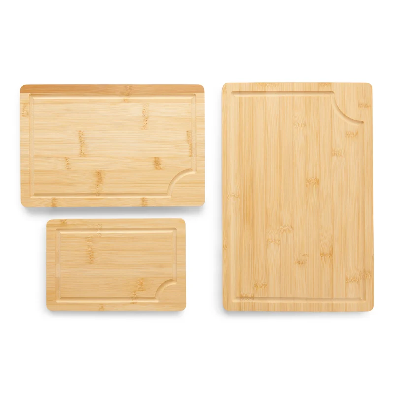 Bamboo Cutting Board Set, 3 Piece