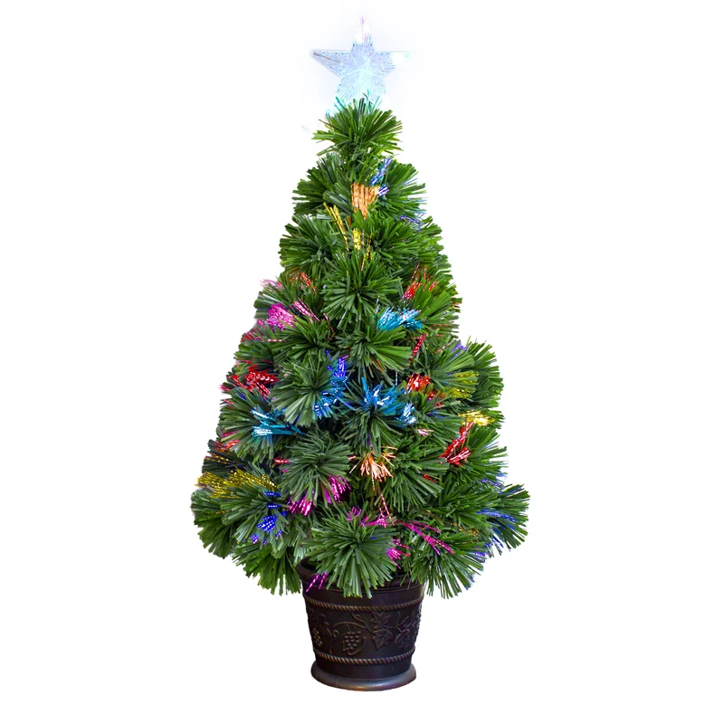 LED Fibre Optic Tree, 2-ft.