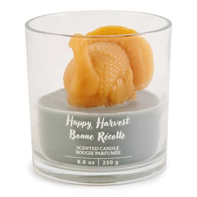 HomeStyles Molded Jar Candle, 8.8-oz.