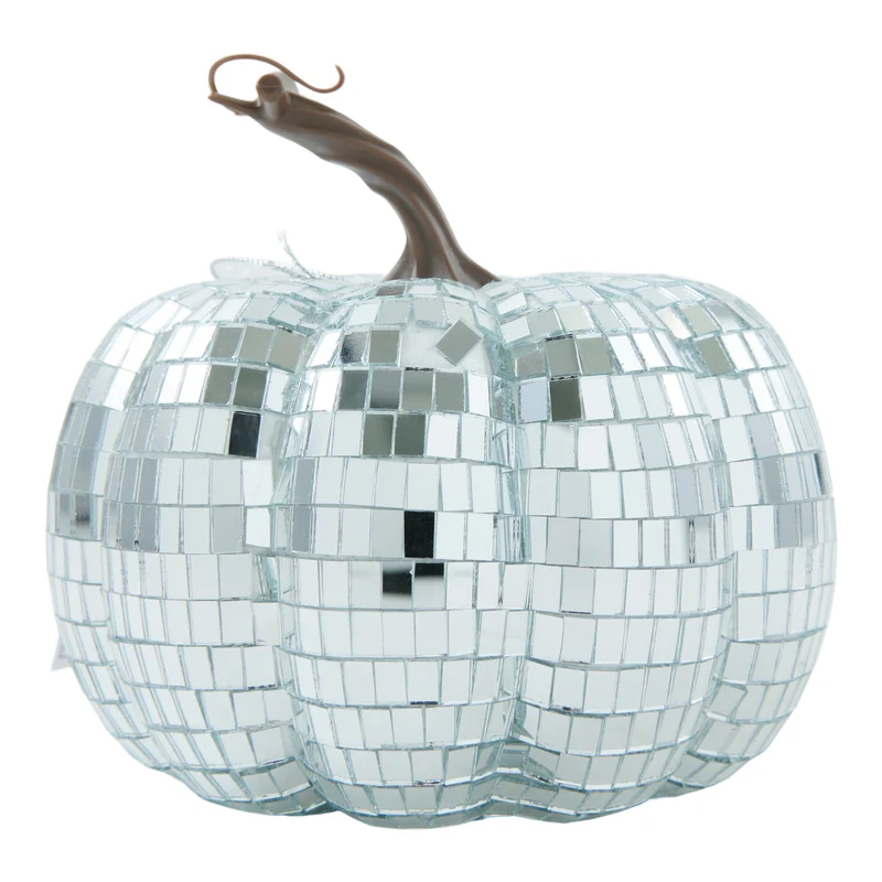 HomeStyles Disco Pumpkin, 5-in x 6-in.