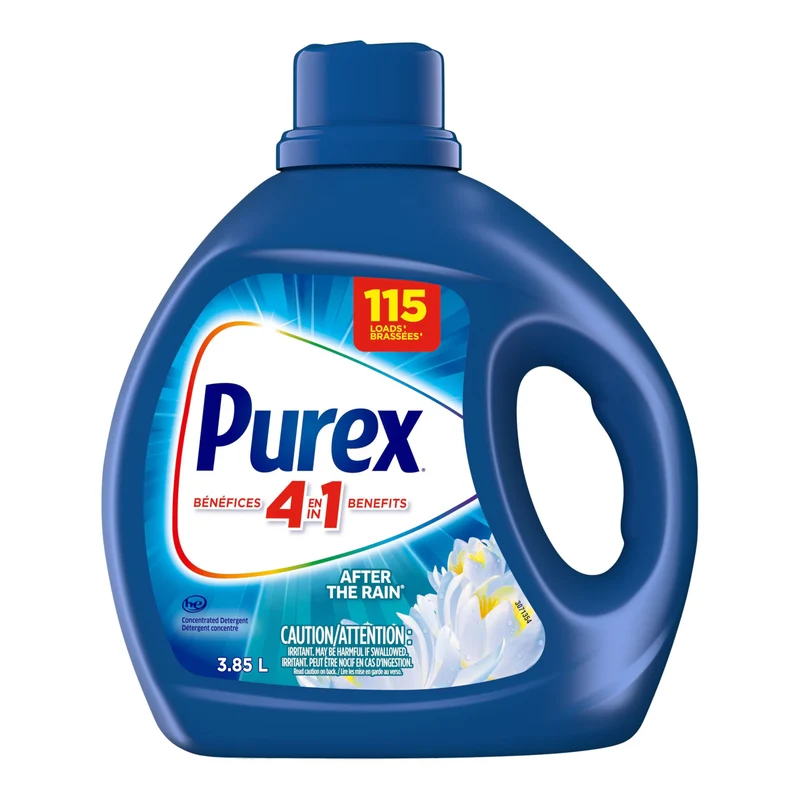 Purex Liquid Laundry Detergent After the Rain, 3.85 L