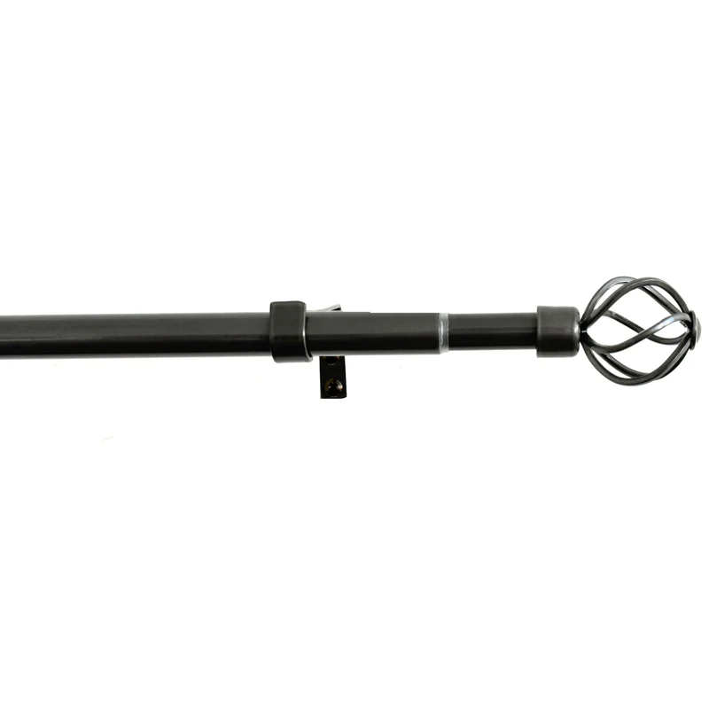 HomeStyles Metal Curtain Rod, 48-in to 86-in.
