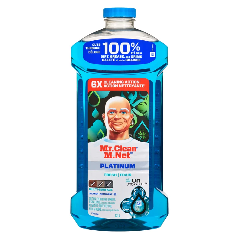 Mr. Clean Platinum Multi-Surface Cleaner Fresh, 1.21 L