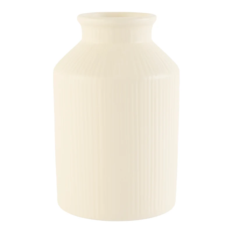 HomeStyles Ceramic Vase, 5.8 in x 9-in.