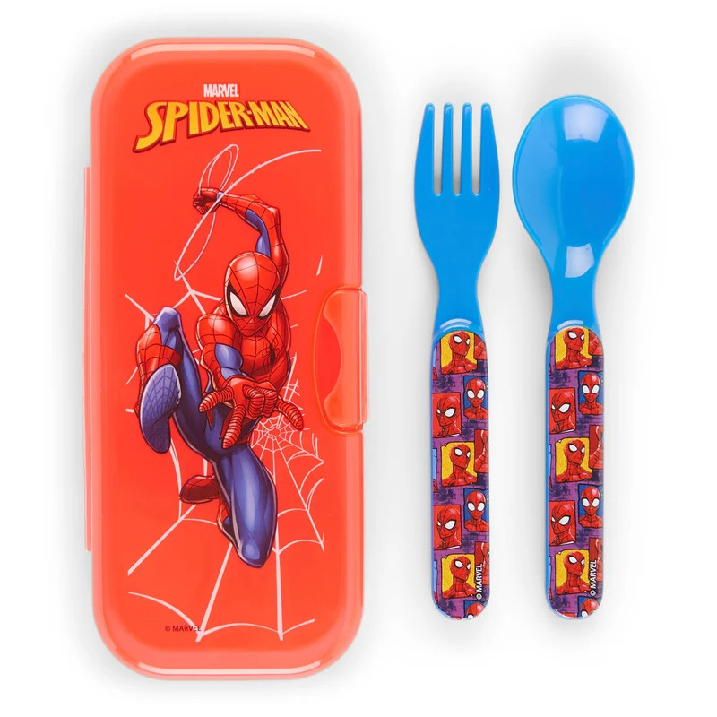 Travel Cutlery Set, Spider-Man, 3 Piece