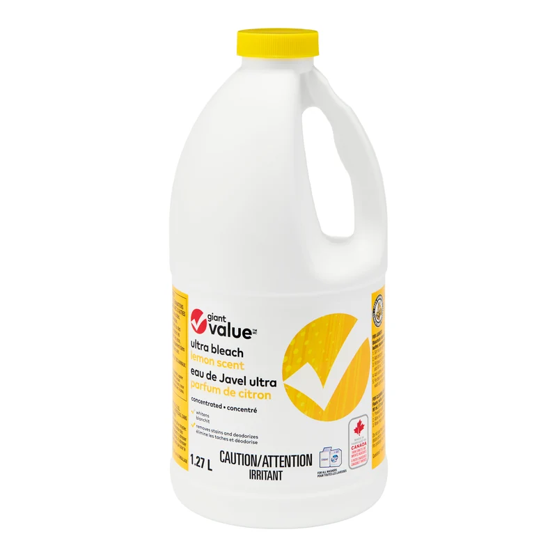 Giant Value Bleach, Lemon, 1.27 L