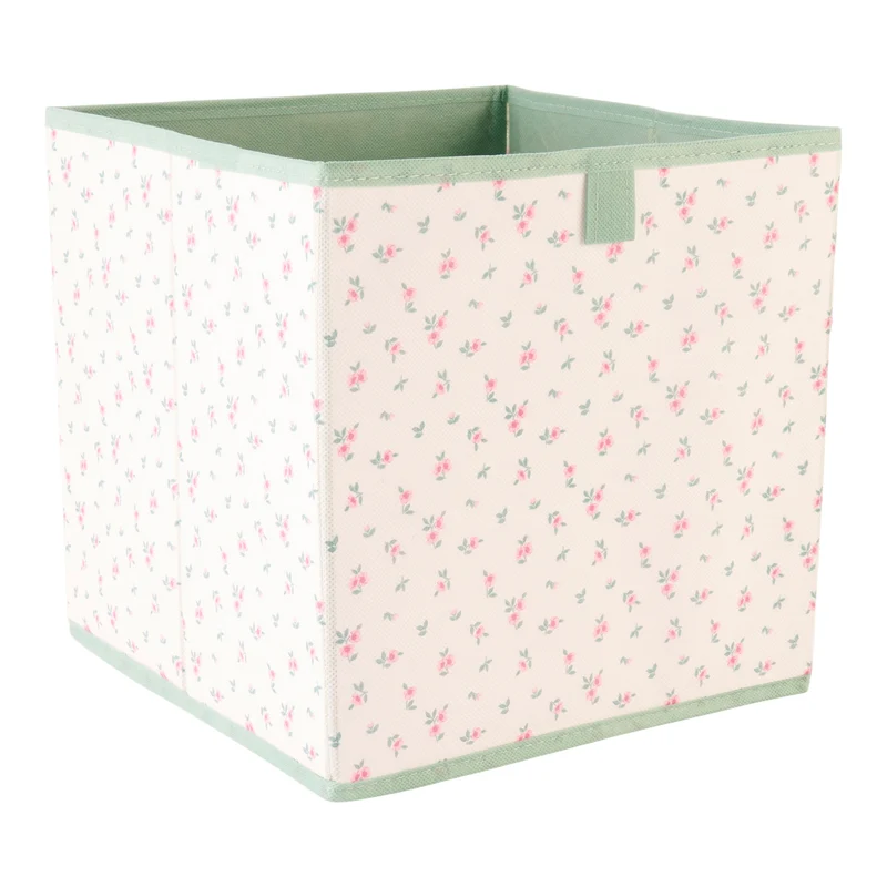 HomeStyles Collapsible Storage Bin, 11-in x 11-in x 11-in.