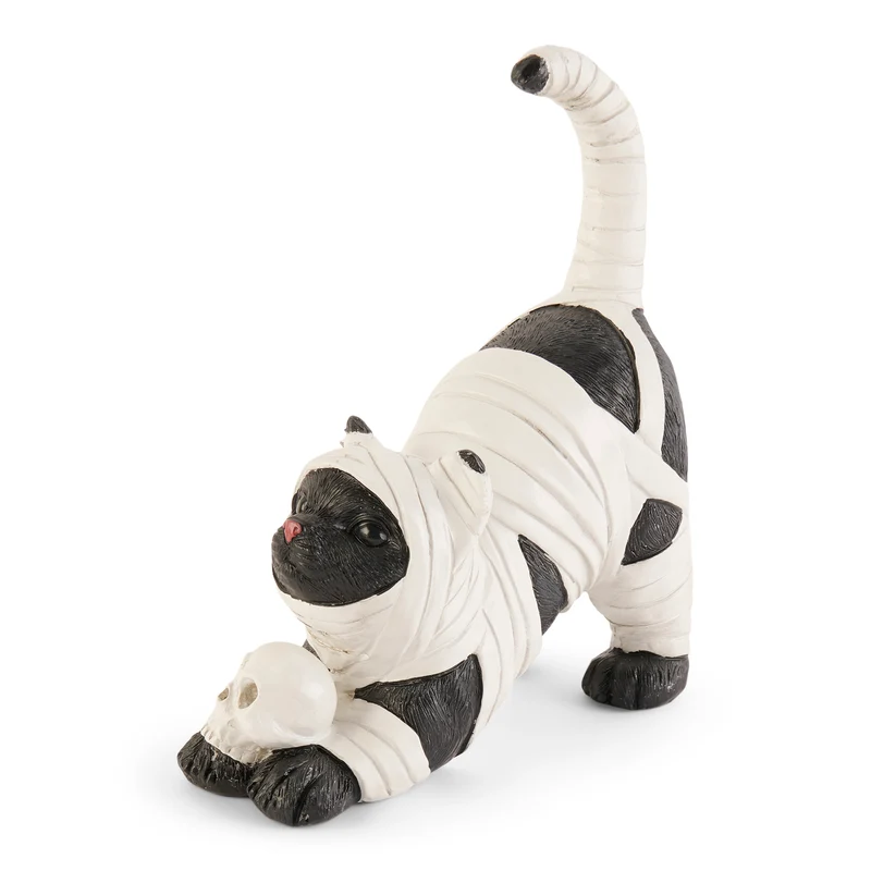 Mummy Cat, 8.5-in x 4-in x 10-in.