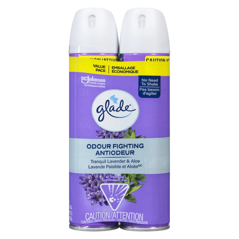 Glade Air Freshener Lavender & Aloe, 2-Pack