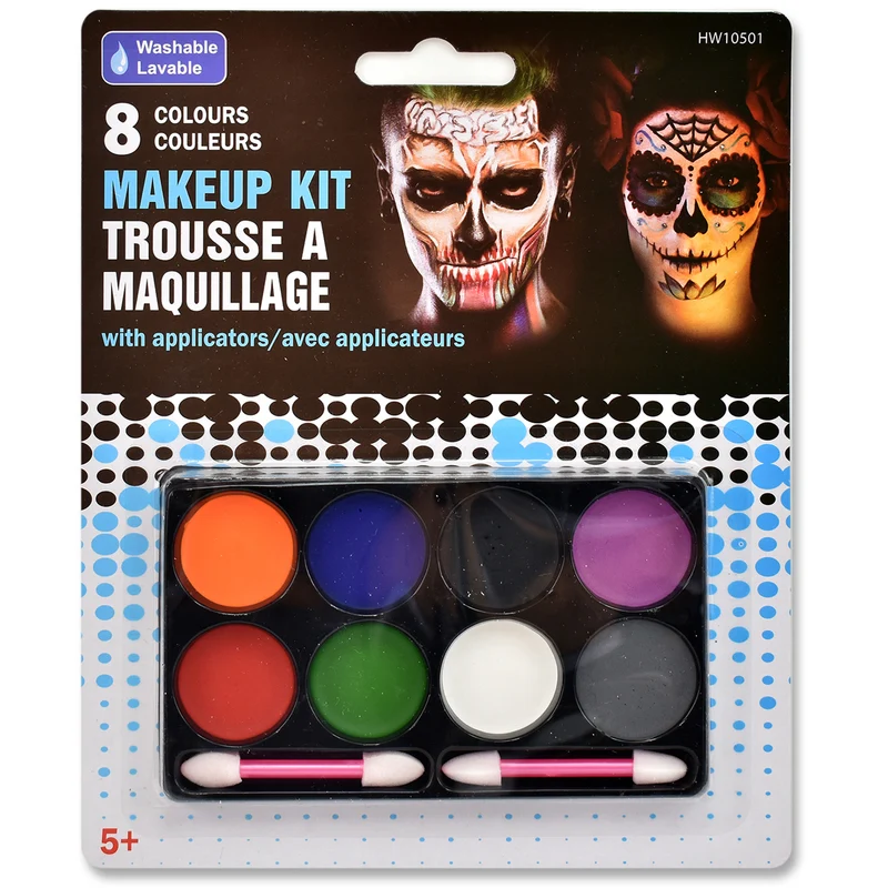 Horror 8 Colour Make-Up Tray