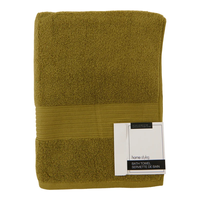 HomeStyles Cotton Bath Towel, 30-in x 54-in.