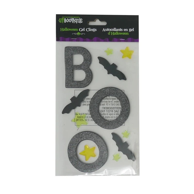 Halloween Gel Window Clings
