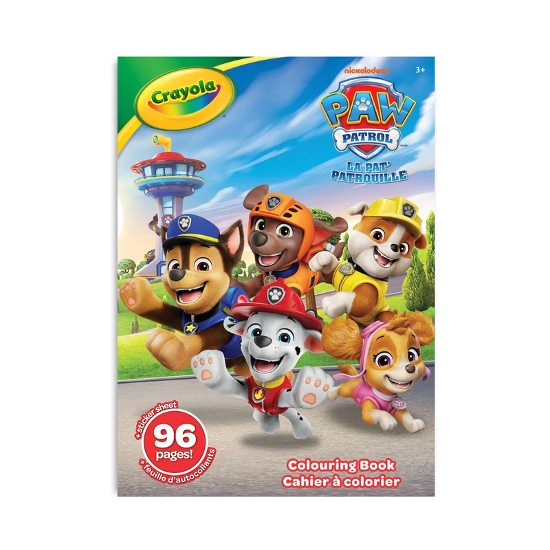 Crayola Paw Patrol Colouring Book
