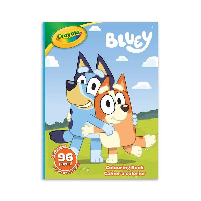 Crayola Bluey Colouring Book