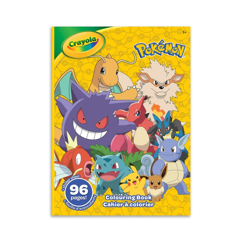 Crayola Pokémon Colouring Book