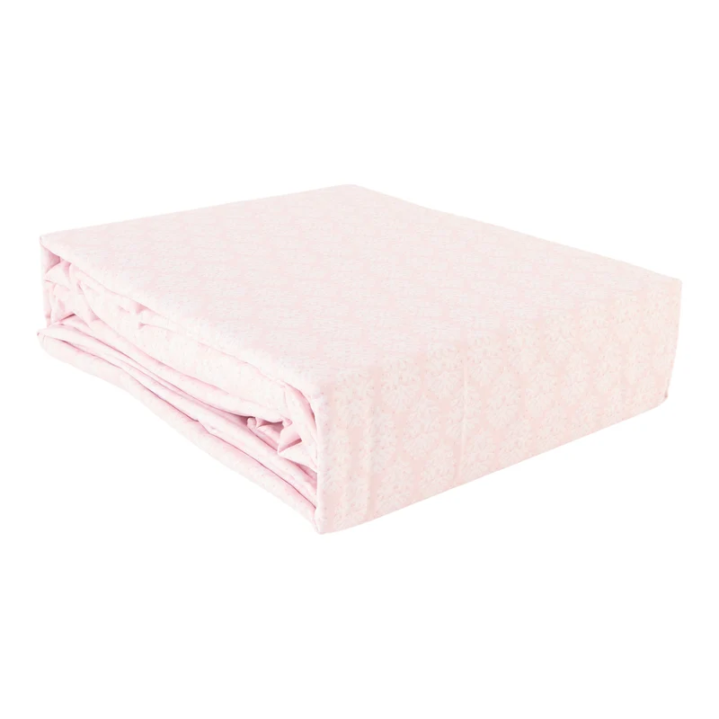 Vintage Print Cotton Sheet Set, King, Assorted, 4 Piece