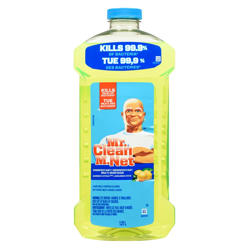 Mr. Clean Multi-Purpose Cleaner, Summer Citrus, 1.21 L