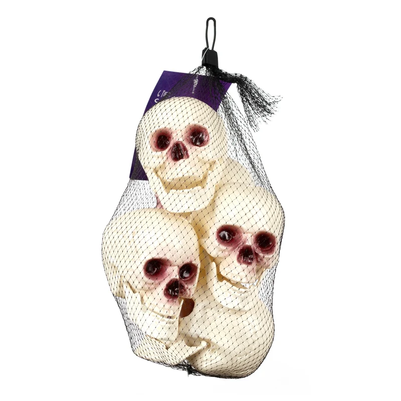 Skull Décor, 6 Piece