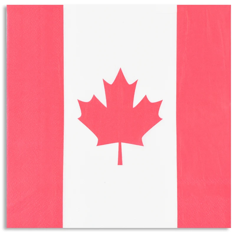 Canada Napkins, 6.5-in x 5-in, 16 Pack