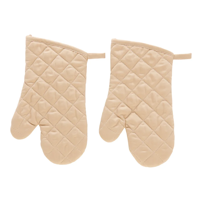 Solid Oven Mitts, 2 Pack
