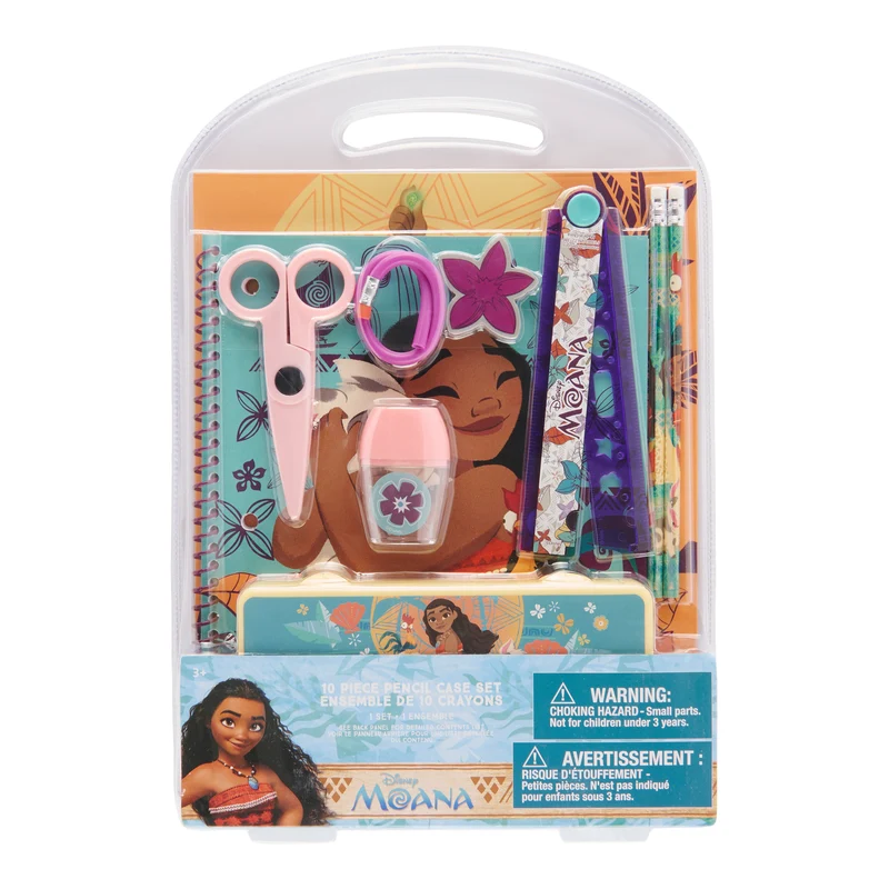 Moana Stationary Set, 8 Piece