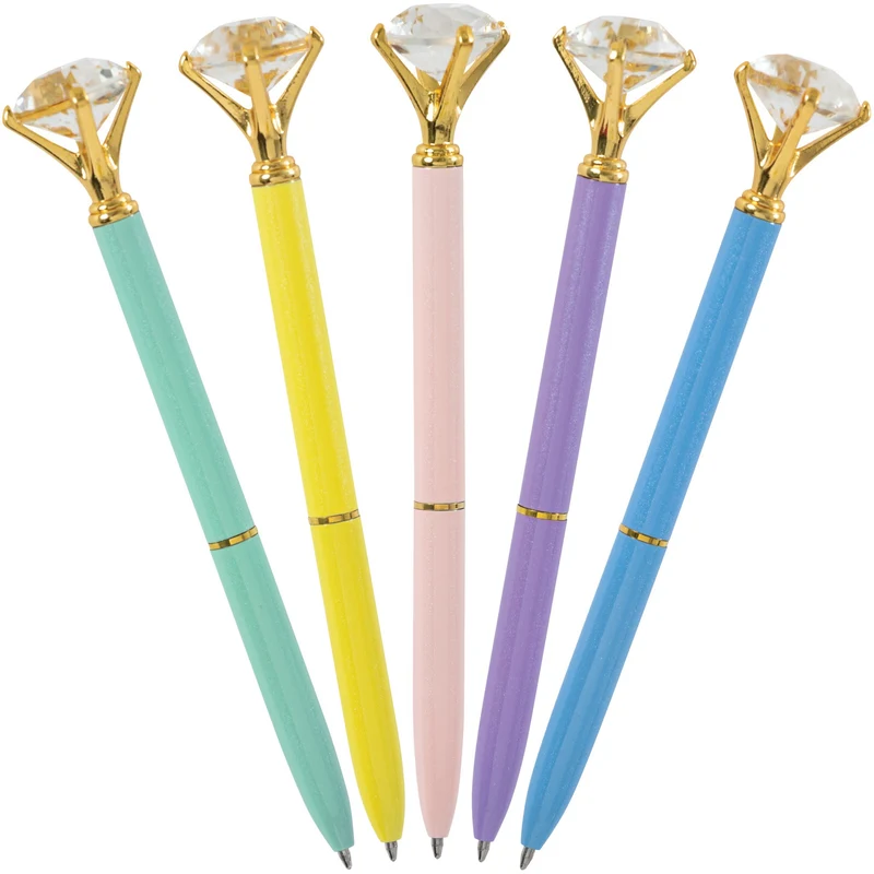Large Diamond Topper Pen, Assorted