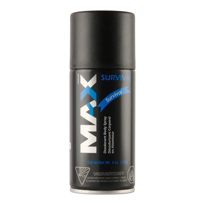 Max Surviva Deodorant Body Spray, 150 ml