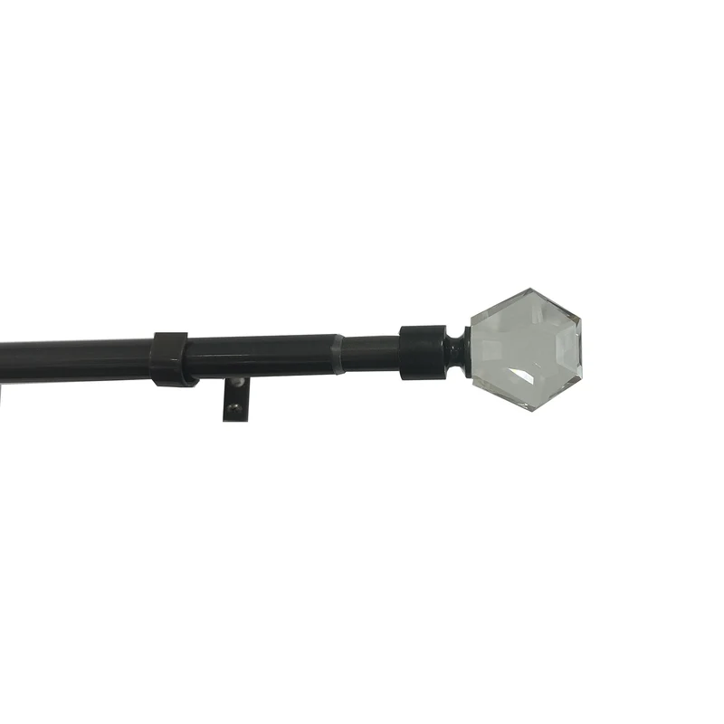 HomeStyles 16/19 Curtain Rod, 66-in To 120-in.