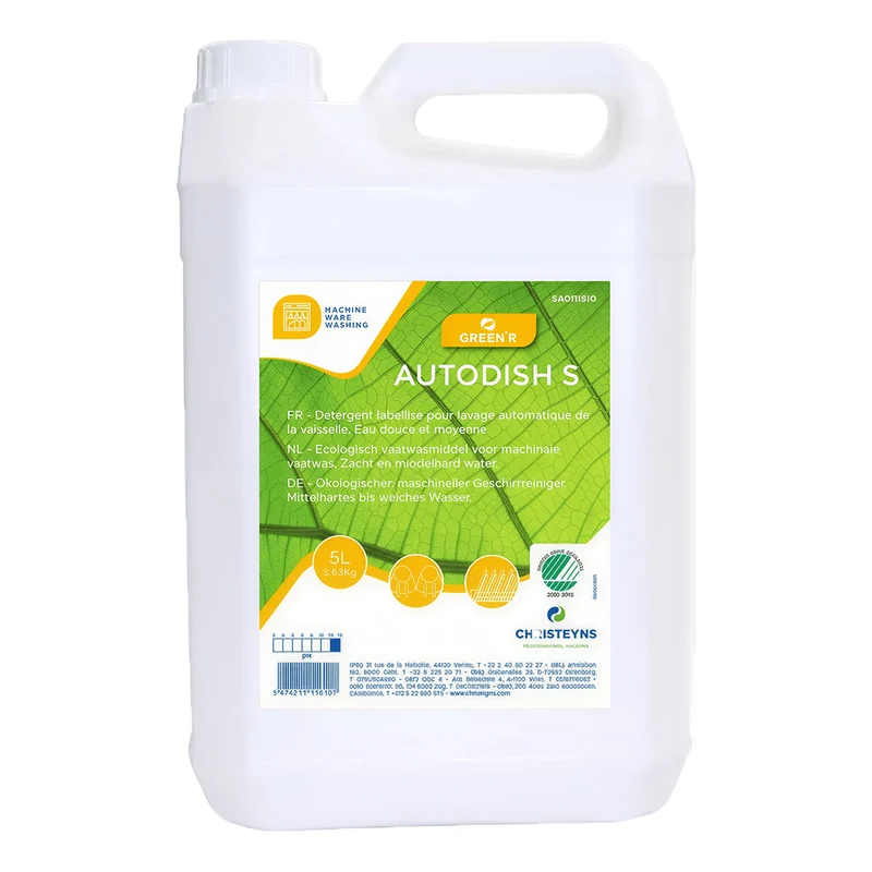 Détergent écologique lave-vaisselle GREEN'R AUTODISH (5L)
