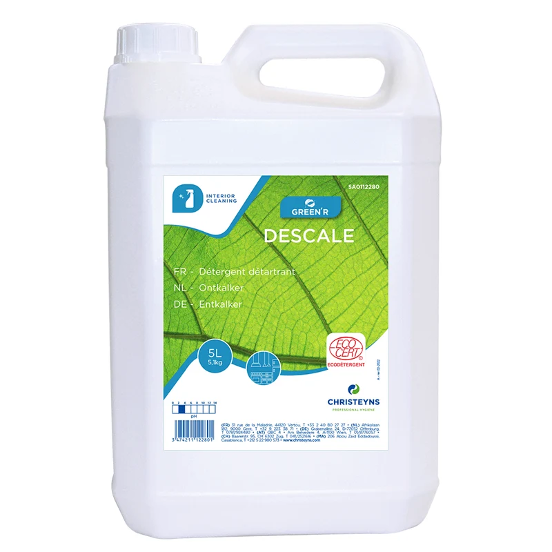 Détartrant écologique pour machines Green'r Descale (5L)