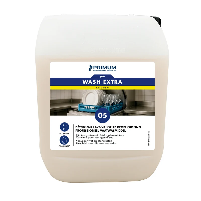 Détergent lave-vaisselle (non chloré) 25KG - PRIMUM 05 WASH EXTRA