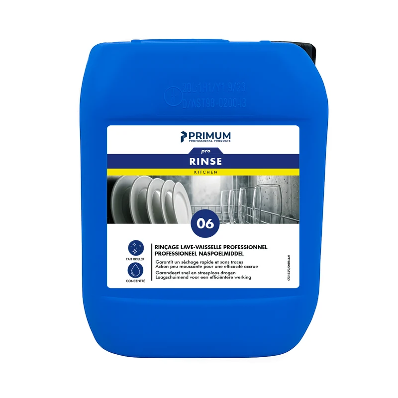 Liquide de rinçage lave-vaisselle 10L - PRIMUM 06 RINSE