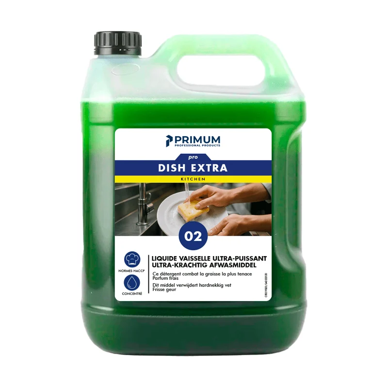Liquide vaisselle pro 34% 5L - PRIMUM 02 Dish Extra