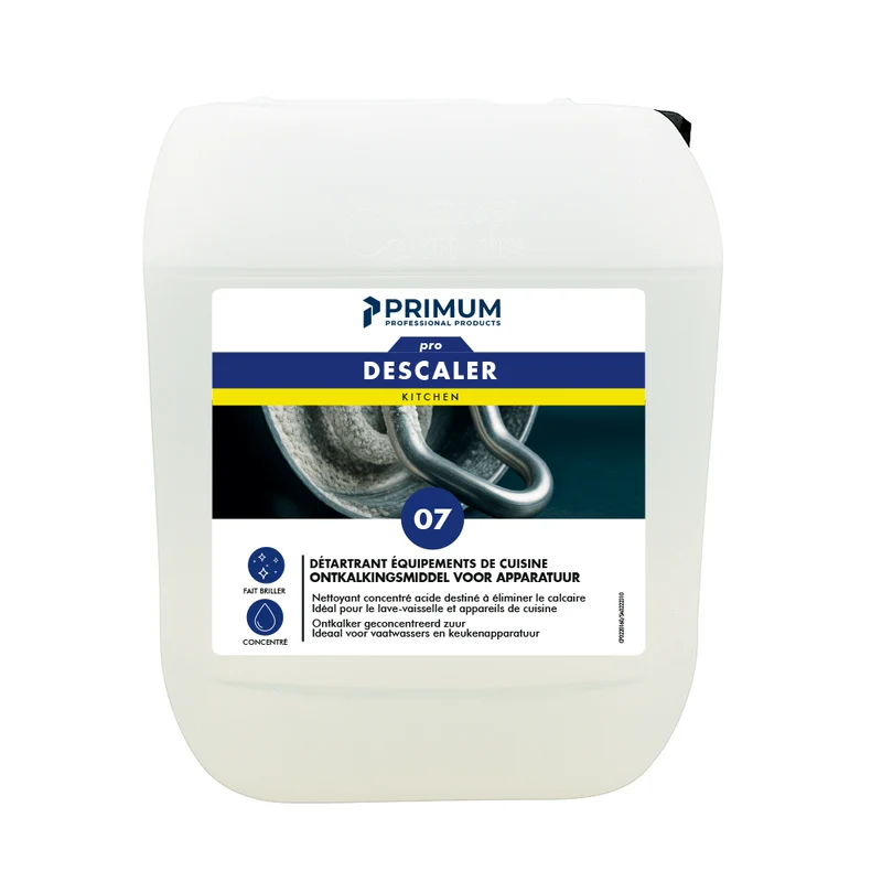Produit détartrant pour machines 10L - PRIMUM 07 DESCALER