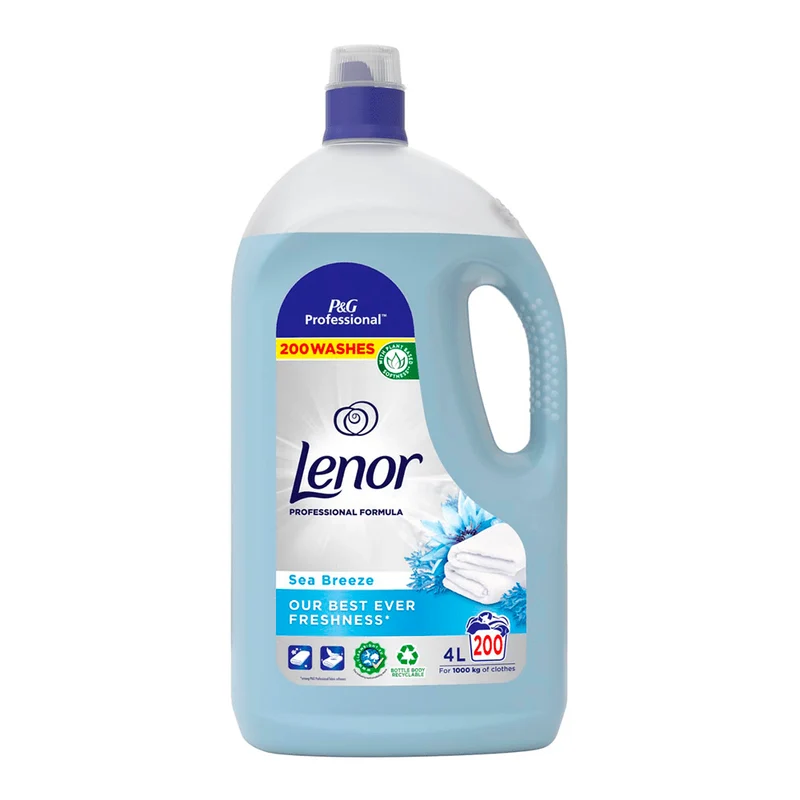 Lenor adoucissant professionnel concentré 4L – parfum longue durée
