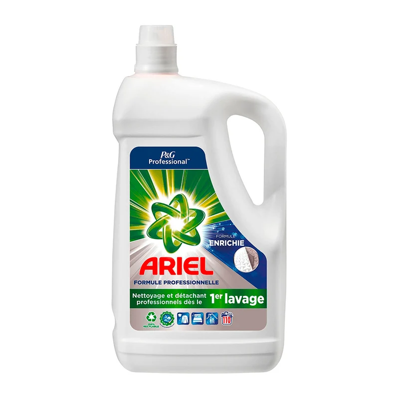 Ariel lessive liquide professionnel 4,05L – haute performance