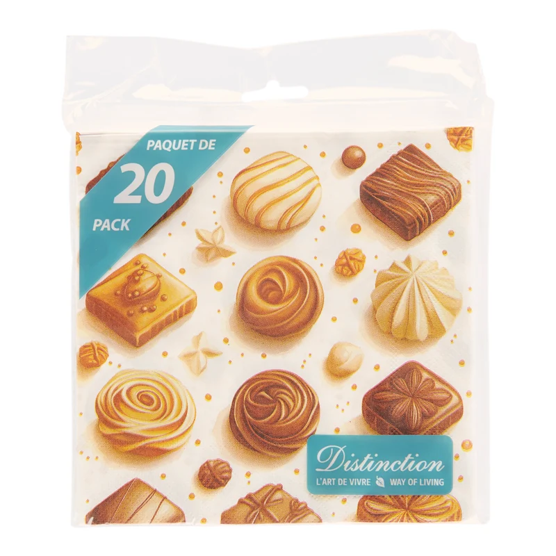 Napkins, 20-Pack, Assorted