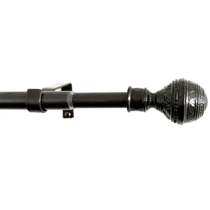 HomeStyles Metal Curtain Rod, 48-in to 86-in.