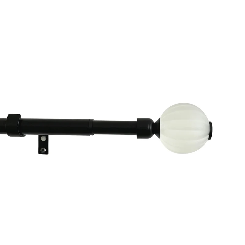 HomeStyles Fashion Curtain Rod, 66-in to 120-in.