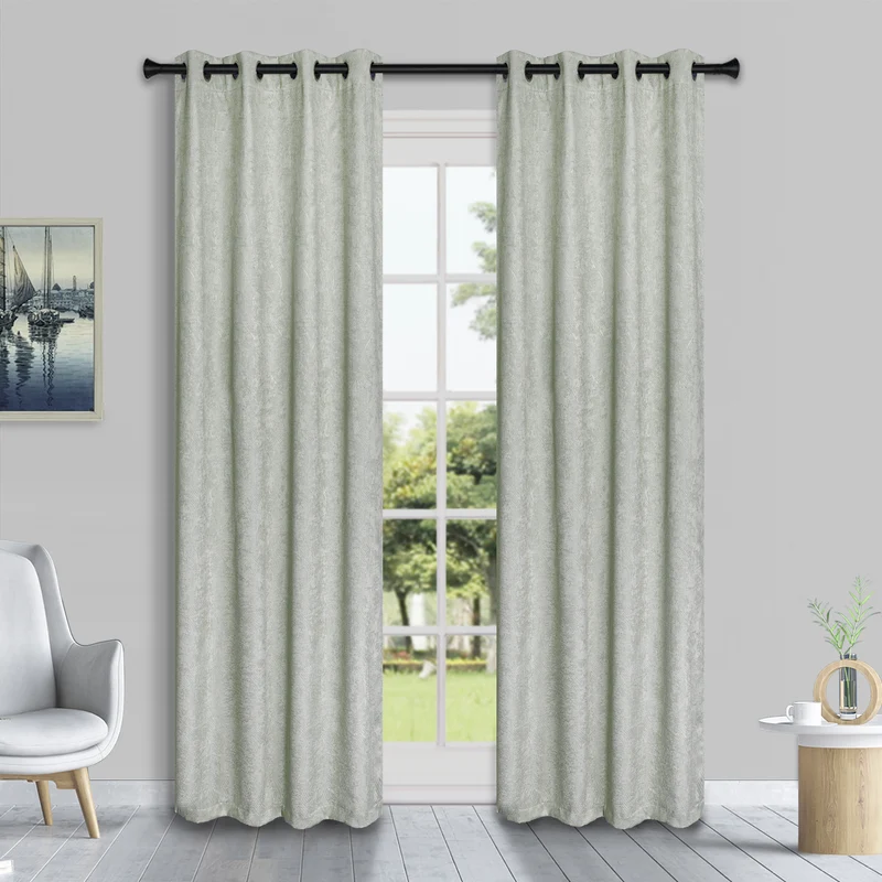 HomeStyles Faux Suede Room Darkening Curtain, 52-in x 84-in.