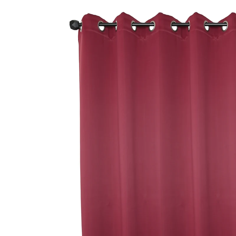 HomeStyles Blackout Curtain, Burgundy, 37-in x 84-in.