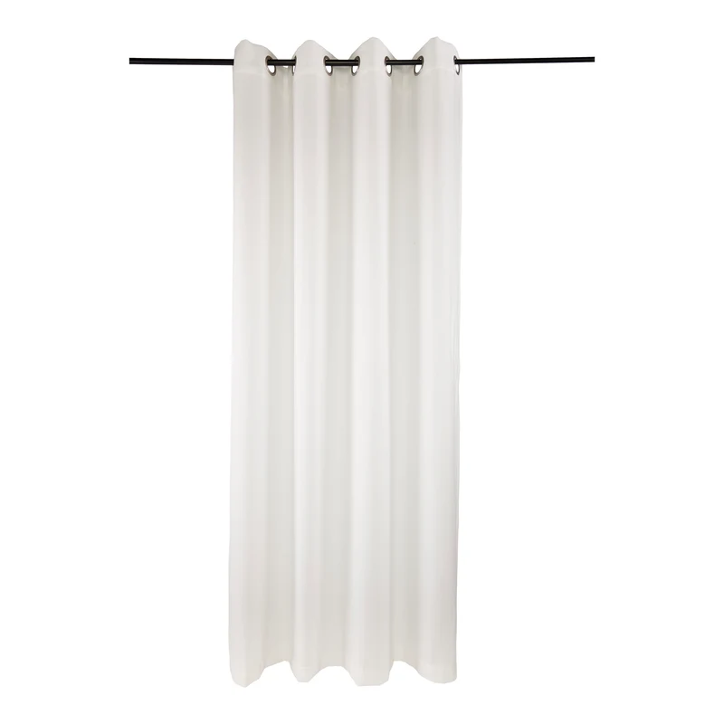 Linen-Look Semi-Opaque Curtain, 54-in x 84-in., Assorted
