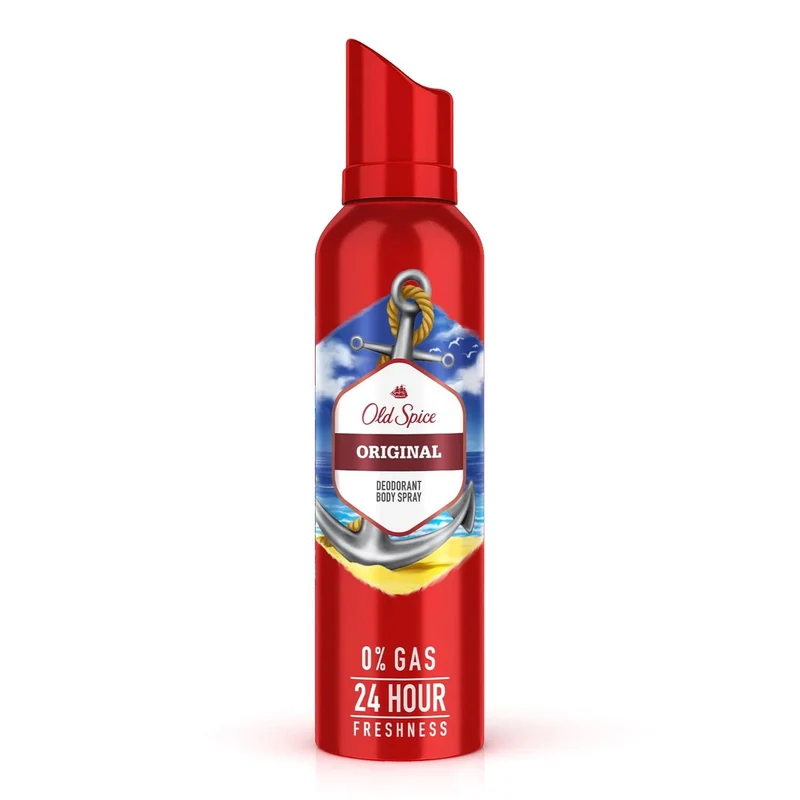 Old Spice Original Deodorant Body Spray, 140 ml