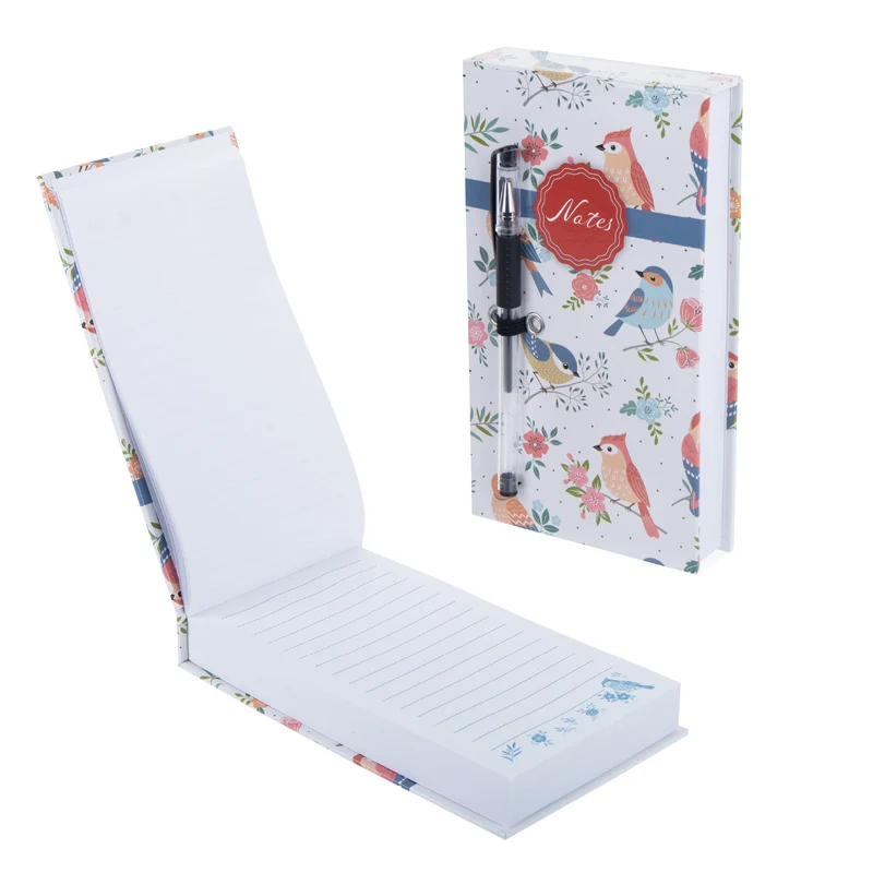 Summer Memo Notepad With Pen, 4.4-in x 7.9-in.