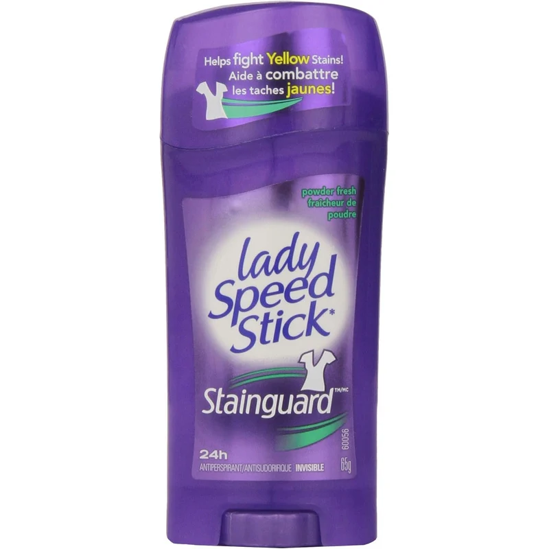 Lady Speed Stick 24 Hour Stain Guard Antiperspirant, 65 g