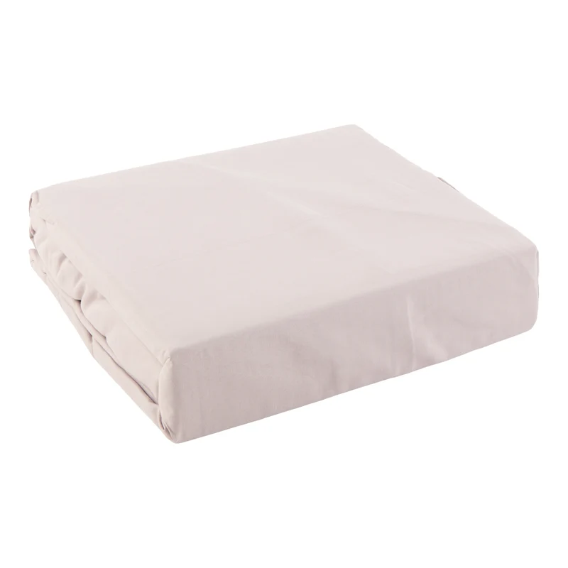 HomeStyles Cotton Rich Sheet Set, Double, Mauve, 4 Piece