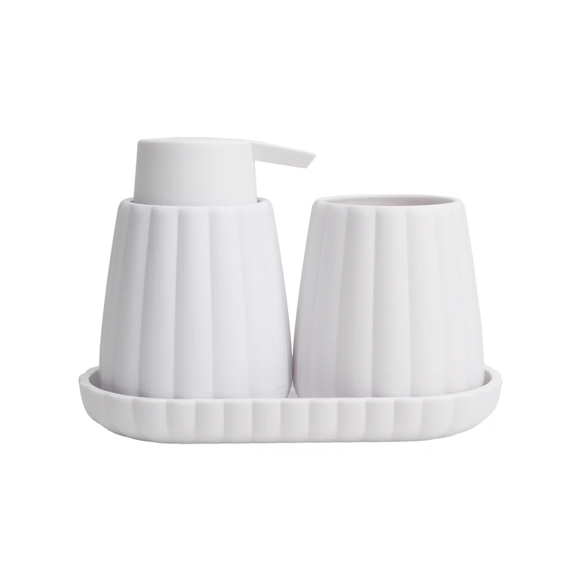 HomeStyles Bath Accessories Set, 3 Piece
